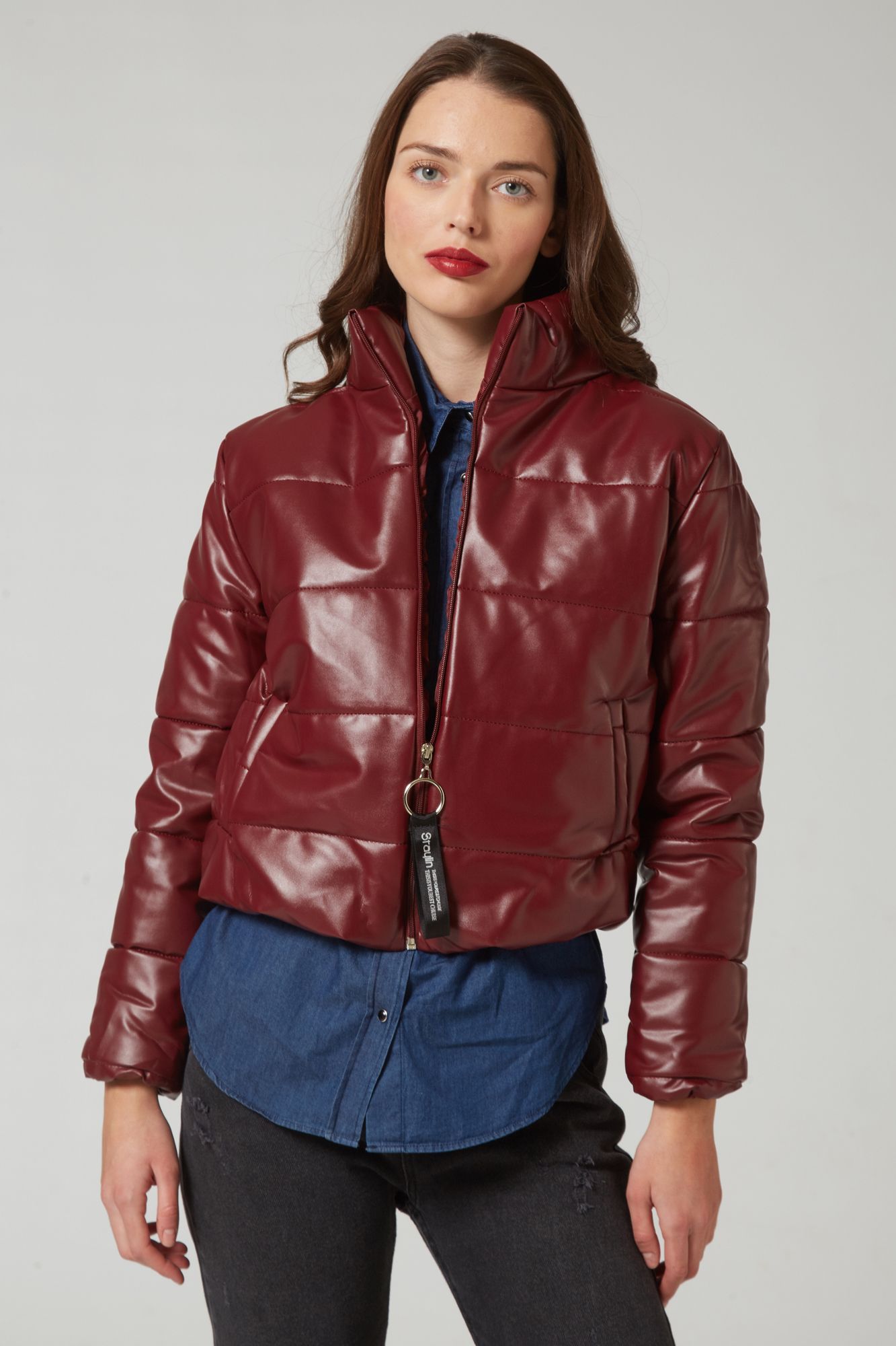 Eco leather jacket